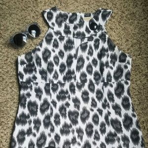 💣Michael Kors Leopard Print Dress!!